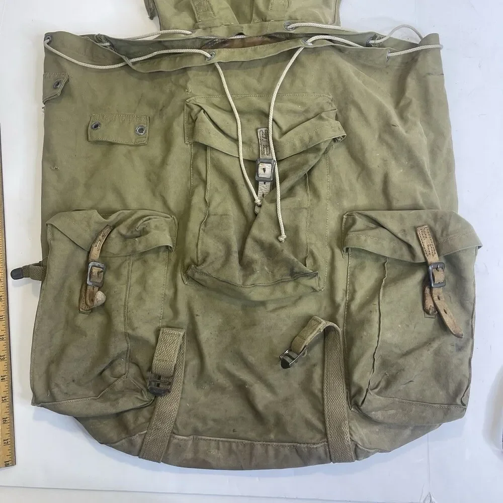 US Army WW2 Mountain Rucksack Avery 1943‎ Size 18x21x7